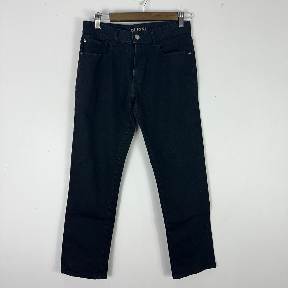 DL1961 Boys Brady Slim Jeans 16‎ Black Activex Stretch Minimalist Essential